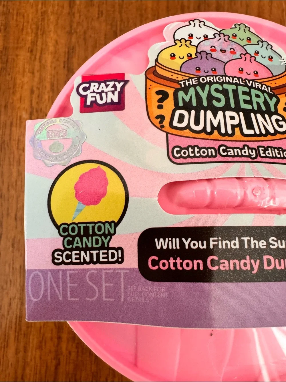 RMS Mystery Dumpling Cotton Candy Edition Scented Viral Squishy Factory Sealed